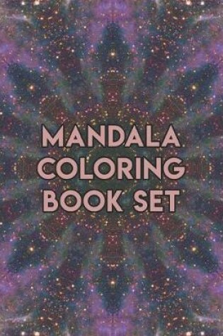 Cover of Mandala Coloring Book Set