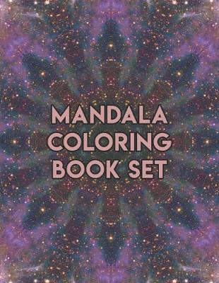 Book cover for Mandala Coloring Book Set