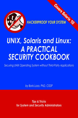 Book cover for UNIX, Solaris and Linux