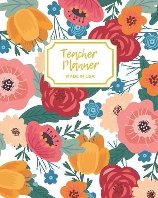 Book cover for Teacher Planner - Made In USA