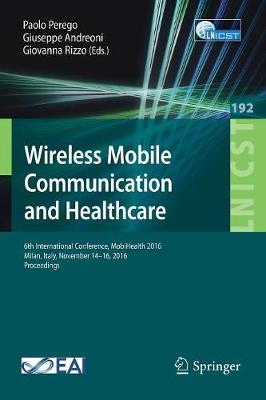 Cover of Wireless Mobile Communication and Healthcare