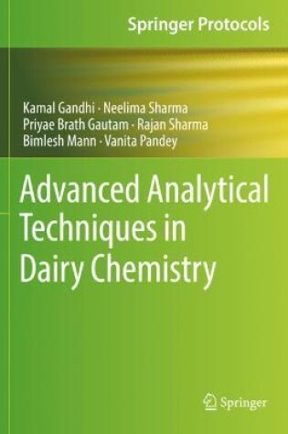 Cover of Advanced Analytical Techniques in Dairy Chemistry