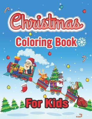 Book cover for Christmas Coloring Book for Kids