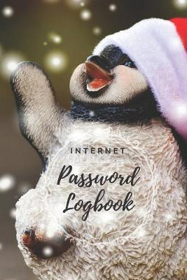 Book cover for Internet password logbook