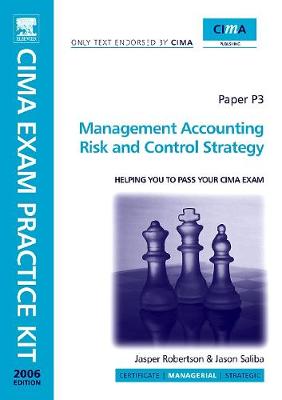 Book cover for CIMA Exam Practice Kit Management Accounting Risk and Control Strategy