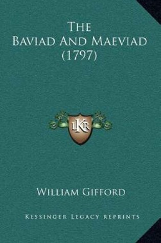 Cover of The Baviad and Maeviad (1797)