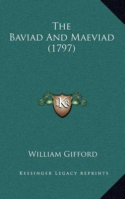 Book cover for The Baviad and Maeviad (1797)