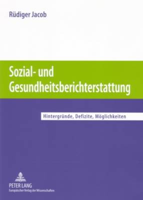 Book cover for Sozial- Und Gesundheitsberichterstattung