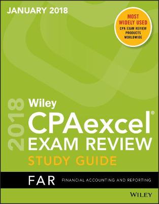 Cover of Wiley CPAexcel Exam Review January 2018 Study Guide