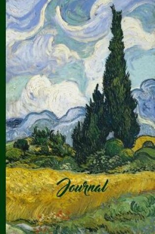 Cover of Vincent Van Gogh Wheat Field with Cypresses Journal