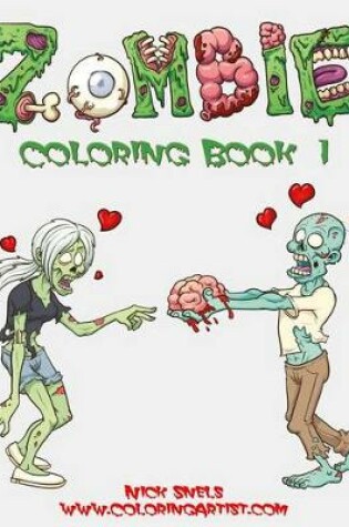 Cover of Zombie Coloring, Book 1