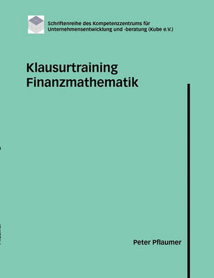 Book cover for Klausurtraining Finanzmathematik