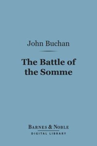 Cover of The Battle of the Somme, First Phase (Barnes & Noble Digital Library)
