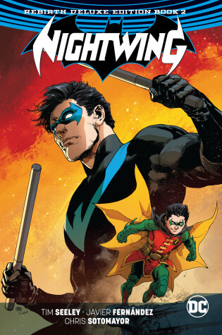Cover of Nightwing: The Rebirth Deluxe Edition Book 2. Rebirth