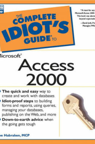 Cover of Complete Idiot's Guide to Microsoft Access 2000