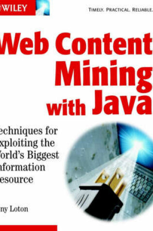 Cover of Web Content Mining With Java