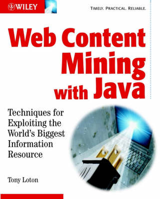 Book cover for Web Content Mining With Java