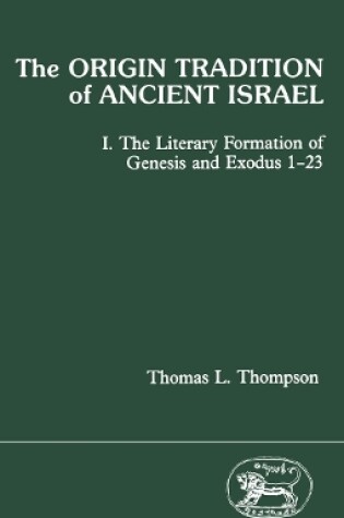 Cover of The Origin Tradition of Ancient Israel