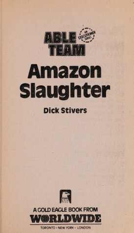 Book cover for Amazon Slaughter