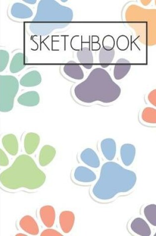 Cover of Paw print Sketchbook
