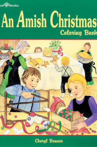 Cover of Amish Christmas Coloring Book