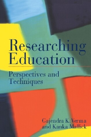 Cover of Researching Education