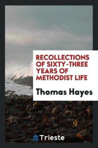 Cover of Recollections of Sixty-Three Years of Methodist Life