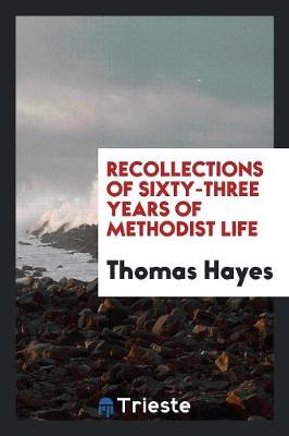 Book cover for Recollections of Sixty-Three Years of Methodist Life