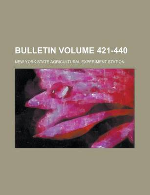 Book cover for Bulletin Volume 421-440