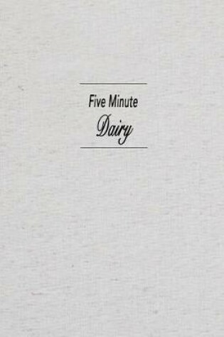 Cover of Five Minute Diary