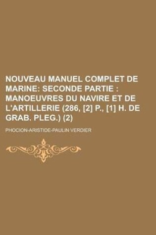 Cover of Nouveau Manuel Complet de Marine (2)