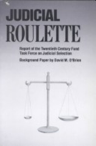 Cover of Judicial Roulette