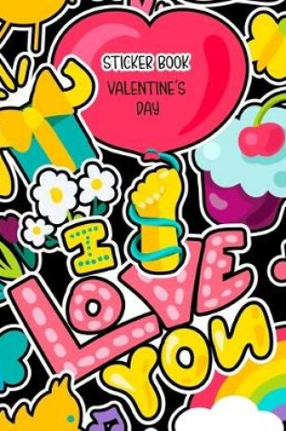 Cover of Sticker Book Valentines Day