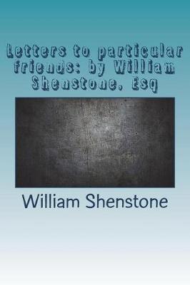 Book cover for Letters to particular friends