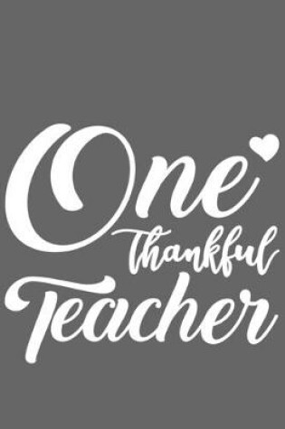 Cover of One Thankful Teacher