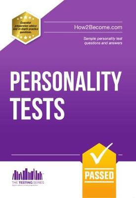 Book cover for Personality Tests: 100s of Questions, Analysis and Explanations to Find Your Personality Traits and Suitable Job Roles