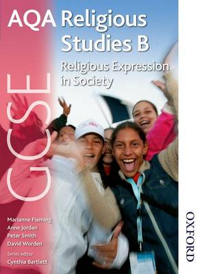 Book cover for AQA GCSE Religious Studies B: Religious Expression in Society