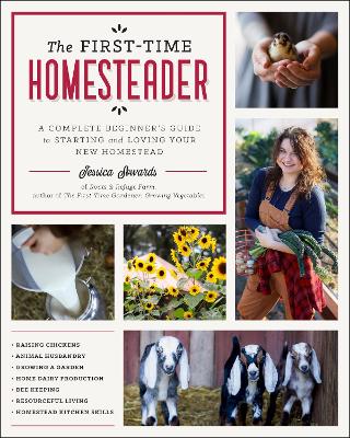 Book cover for The First-Time Homesteader