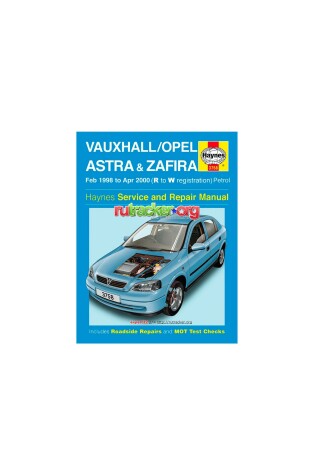 Cover of Vauxhall/Opel Astra and Zafira (petrol) Service and Repair Manual