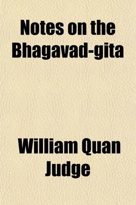 Book cover for Notes on the Bhagavad-Gita