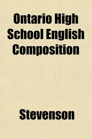 Cover of Ontario High School English Composition