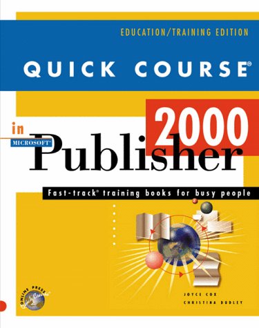 Book cover for Quick Course in Microsoft Publisher 2000