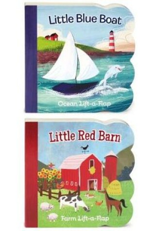 Cover of Little Red Barn and Little Blue Boat 2 Pack