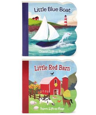 Book cover for Little Red Barn and Little Blue Boat 2 Pack