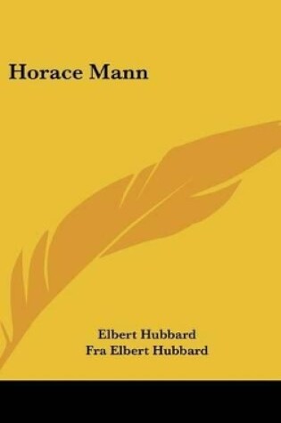 Cover of Horace Mann