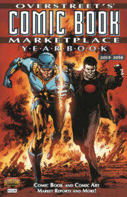Book cover for Overstreet's Comic Book Marketplace Yearbook