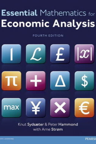 Cover of Essential Mathematics for Economic Analysis with MyMathLab access card