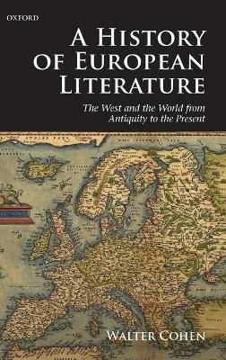 Book cover for A History of European Literature