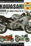 Book cover for Kawasaki ZX600 (ZZ-R600 and Ninja ZX-6) Fours Service and Repair Manual