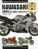 Cover of Kawasaki ZX600 (ZZ-R600 and Ninja ZX-6) Fours Service and Repair Manual